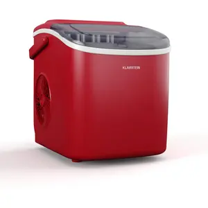 Klarstein Eiswürfelmaschine - 12kg/24h, 2 Würfelgrößen, 1,3L Wassertan...