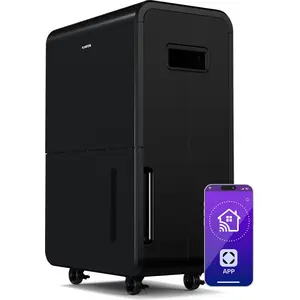 Klarstein DryFy Grand Smart 70L Luftentfeuchter - WLAN-App-Steuerung, ...