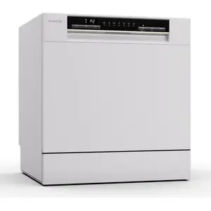 Klarstein Mini-Geschirrspüler für 8 Gedecke, Leiser Geschirrspüler Kle...