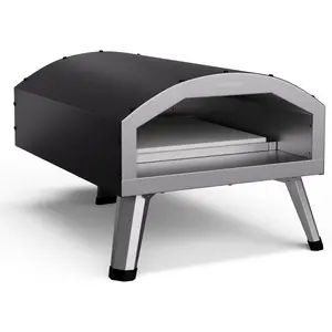 Klarstein LaFiamma Pizzaofen Elektrisch 450 Grad   2.200 W, Duale Heiz...