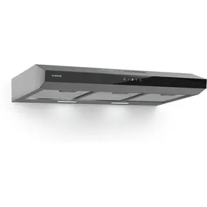 Klarstein Dunstabzugshaube, Abluft-Dunstabzugshaube 90cm, Dunstabzug m...