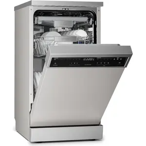 Klarstein Verosteel Geschirrspüler 45cm Freistehend - 10 Plätze, 9 Pro...