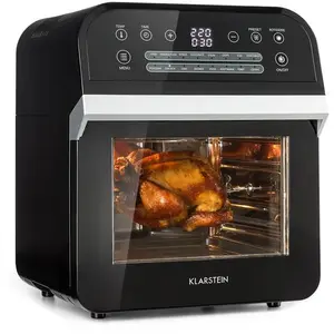 Klarstein AeroVital Cube - Heißluftfritteuse, Heißluftgarer, Airfryer ...