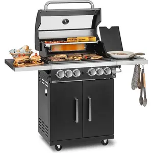 ONECONCEPT Klarstein Gasgrill mit Großer Grillfläche, 20,7 kW Gasgrill... günstig