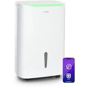 Klarstein DryFy Connect 50L Smart Luftentfeuchter, 50L/24h, WiFi App S...