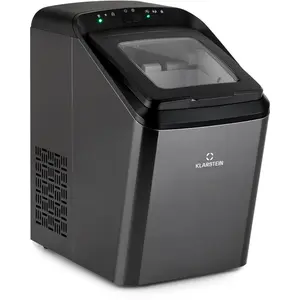 Klarstein Eiswürfelmaschine Klein, 2,9 L Eiswürfelbereiter, Eiswürfelm...