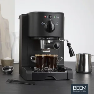 BEEM ESPRESSO PERFECT, Espressomaschine, 1,25 l, Gemahlener Kaffee, 14...
