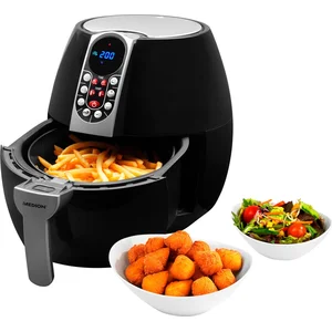 MEDION E10 S Heißluftfritteuse (Leistung ca. 1500 Watt, Airfryer, Digi...