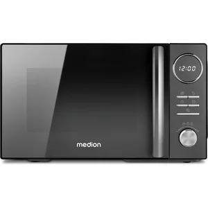 MEDION 3 in 1 Mikrowelle mit Grill und Heißluft Funktion 23 Liter schw...