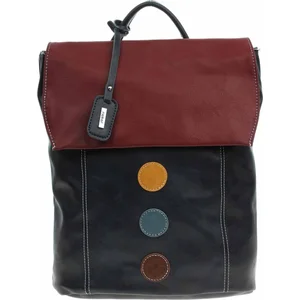 Rieker Damen Rucksack H1357-14 blau-wein