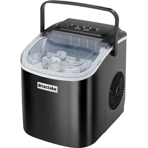 tectake® Eiswürfelmaschine Arctic 1,2 l Wassertank, 2 Eiswürfelgrößen
