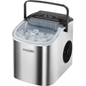 tectake® Eiswürfelmaschine Arctic 1,2 l Wassertank, 2 Eiswürfelgrößen