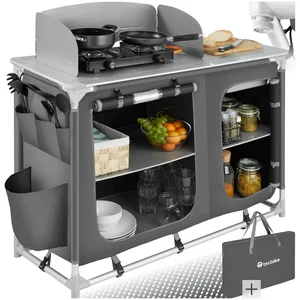 tectake Campingtisch Camping-Klapptisch, Maße: 116 x 52 x 107 cm, wett... günstig