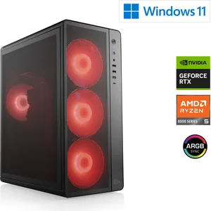 Gaming PC, AMD Ryzen 5 8400F, 4200 MHz, GeForce RTX 5060 Ti, 16 GB DDR...