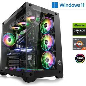CSL-Computer Gaming PC, AMD Ryzen 7 7800X3D, 4200 MHz, GeForce RTX 507...