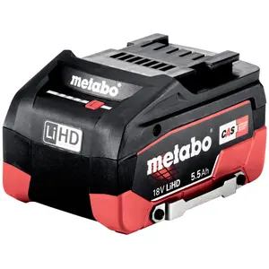 Metabo 624990000, Akku, Lithium-Ion (Li-Ion), 5,5 Ah, 18 V, Metabo, Bo...