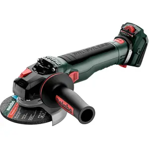Metabo Akku-Winkelschleifer WVB 18 LT BL 11-125 Quick Inox (613091850)...