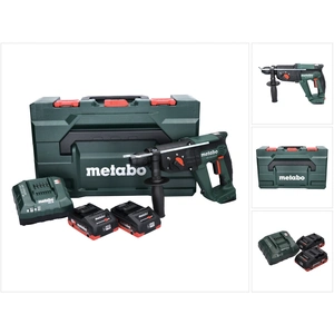 Metabo KH 18 LTX 24, SDS Plus, Schwarz, 2,4 cm, 1400 RPM, 2,1 J, 5200 ...