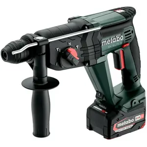 Metabo KH 18 LTX 24, SDS Plus, Schwarz, 2,4 cm, 1400 RPM, 2,1 J, 5200 ...