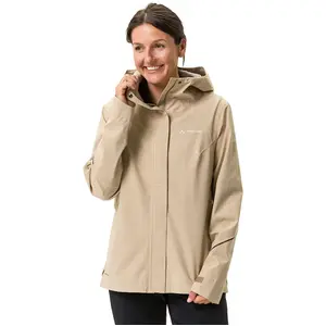 Damen Regenjacke VAUDE Yaras V Beige 38 günstig