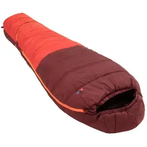 Schlafsack mit linker Öffnung VAUDE Alpli 400 II Rosa Regular