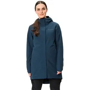 Parka mit Kapuze, Damen VAUDE Cyclist II Blau 44 günstig