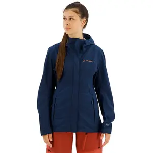 Damen Regenjacke VAUDE Neyland Blau 34 günstig
