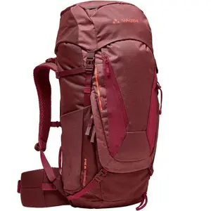 Rucksack aus recyceltem Polyester Damen VAUDE Asymmetric Rot 46 L
