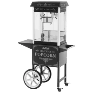 Royal Catering Popcornmaschine 5 kg/h Popcornmaker mit Wagen Retro-Des... günstig