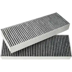 vhbw 2x Aktivkohlefilter kompatibel mit Bora BHU series, BFIU series, ...