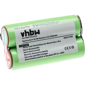 vhbw Akku kompatibel mit Panasonic ER154, ER153, ER152, ER151, ER150, ...