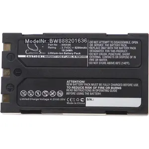 vhbw Akku Ersatz für Ridgid 990596, 990514 für Messgerät (5200 mAh, 3,...