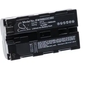 vhbw Akku Ersatz für Line 6 BA12, 98-034-0003 für Gitarre (2600 mAh, 7...