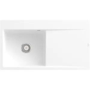 Villeroy & Boch Keramikspüle 33521FRW, Subway Style 50 Flat Flächenbündige Spüle - inkl. günstig