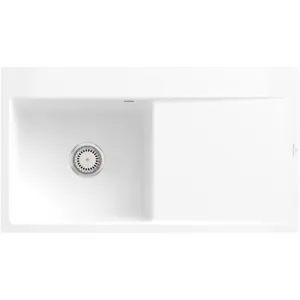 Villeroy & Boch Keramikspüle 33521FR1, Subway Style 50 Flat Flächenbündige Spüle - inkl. günstig