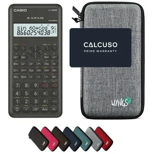 CASIO Taschenrechner fx-82MS 2nd edition inkl. WYNGS Schutztasche Hell...
