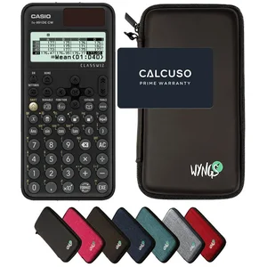 CASIO Taschenrechner fx-991DE CW ClassWiz inkl. WYNGS Schutztasche Sch...