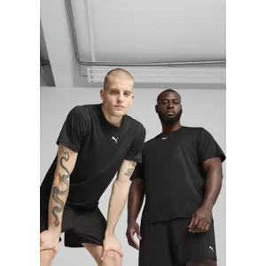 PUMA Tad Essentials Heather Small Cat Trainingsshirt Herren 01 - PUMA black heather XL günstig