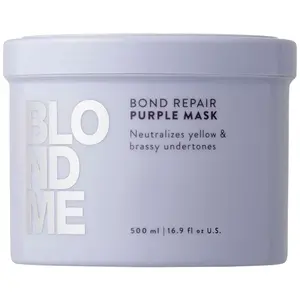 Schwarzkopf Blondme Bond Repair Purple 500ml Haarmaske One Size günstig