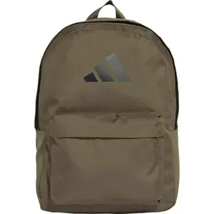 adidas Uni Classic 3Bars Backpack, olive strata/black, One Size