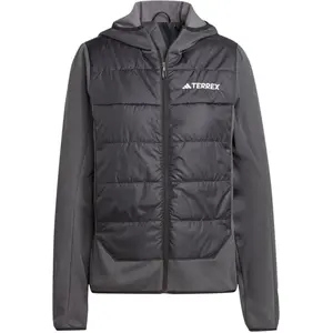 Adidas Damen Winterjacke mit Kapuze Graphit Klassisch Modell IR7882 günstig