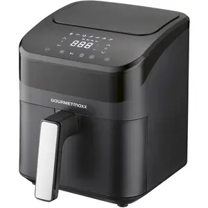GOURMETmaxx Digitale Heißluftfritteuse | 4L Airfryer mit Timer & Touch...