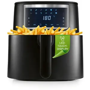 GOURMETmaxx Heißluftfritteuse, 6,5 l - mit Touchscreen, Timer und 11 P...