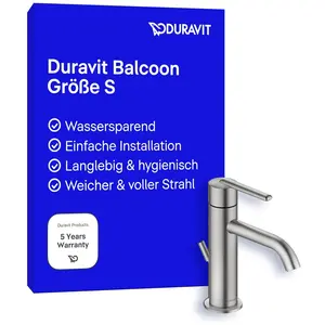 DURAVIT BA1013001070 Balcoon, Einhebel-Waschtischm.S günstig