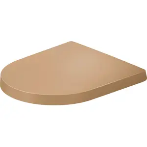 Duravit WC-Sitz Balcoon Compact 37x54cm, abn., o Absenkaut., Clay ter ma günstig