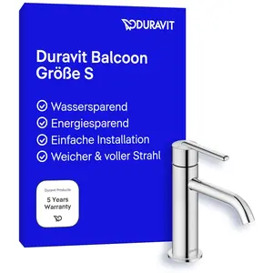 DURAVIT BA1013002010 Balcoon, Einhebel-Waschtischm.S günstig