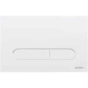 Duravit, Betätigungsplatte, DuraSystem WC-Spülknopf weiss günstig
