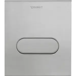 Duravit, Betätigungsplatte, Betätigungsplatte DURASYSTEM A1 130x150mm f Urinal KS ES gebürstet edelstahl gebürstet günstig
