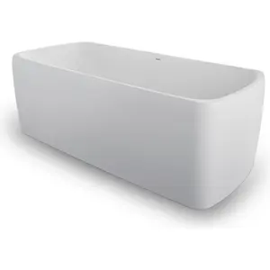 Duravit, Badewanne, Qatego Badewanne, freistehend, 1800x800x600mm, DuraSolid, 2 Rückenschräge, Weiss Matt (180 cm, 80 cm) günstig