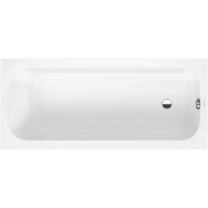 Duravit, Badewanne, Qatego Badewanne, Einbau, 1600x700x480mm, Acryl, 1 Rückenschräge, weiss (160 cm, 70 cm) günstig